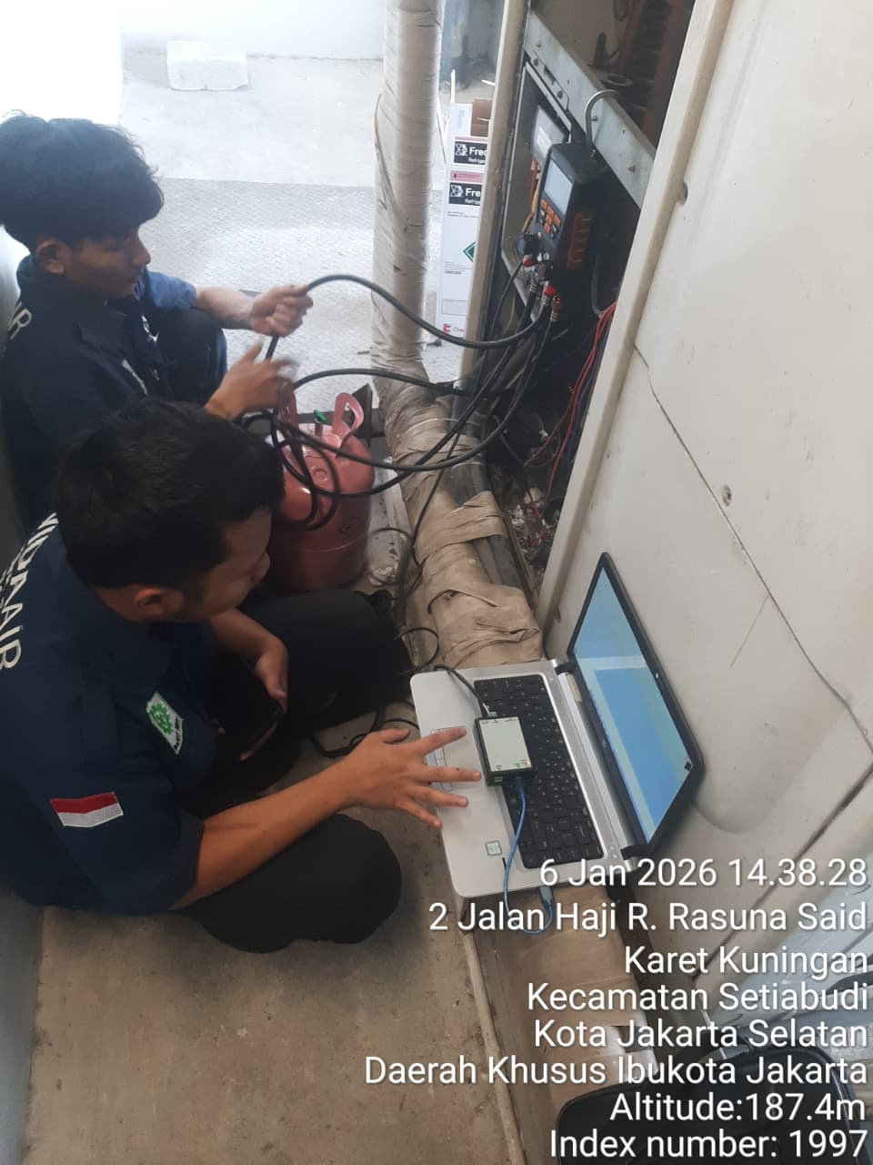 GAMA TOWER, Pengecekan Sistem dan Diagnosa Kerusakan AC VRF