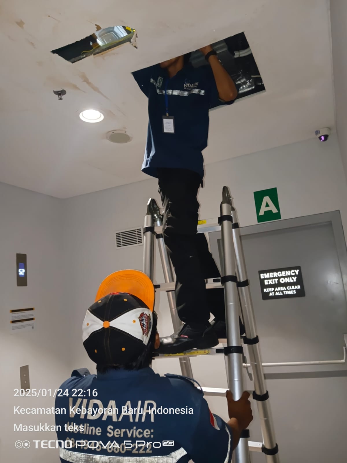 Menteng Park, Maintenance AC Cassette